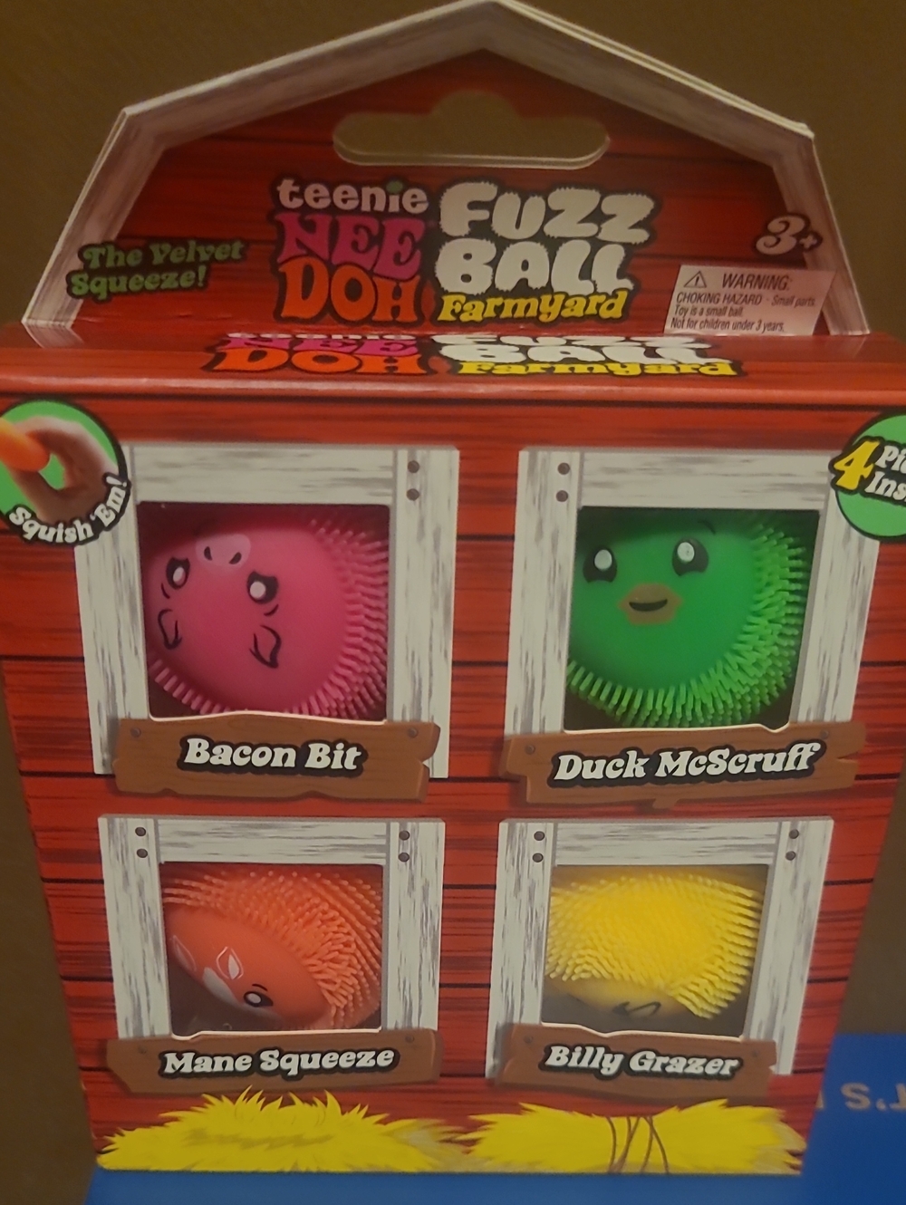 NEW NEEDOH Pink, Green, Orange, Yellow (4-Pack)